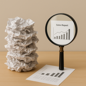 improve sales reporting