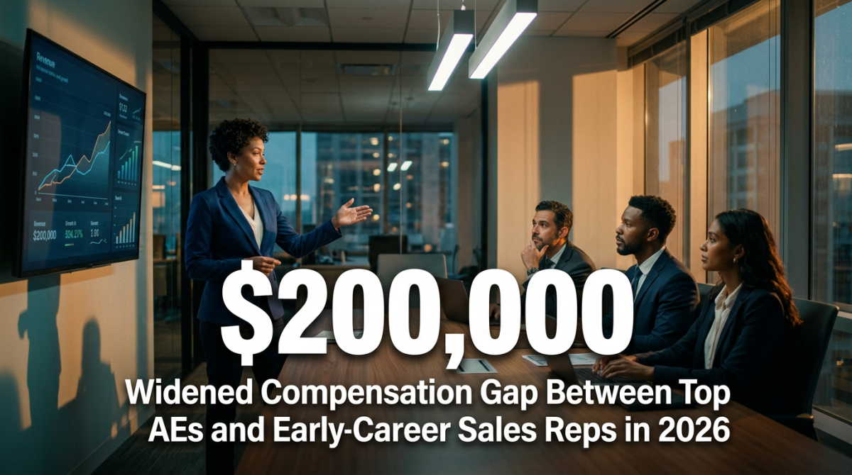 The $200K Divide in 2026 Sales Compensation: Why Top Performers Are Winning Big While Early-Career Reps Fall Behind