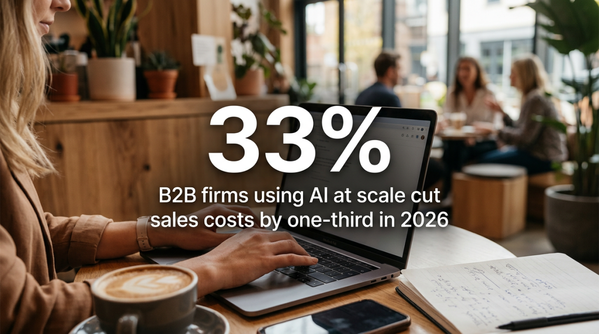 The 33% Advantage: How B2B Teams Are Automating Sales—But Never Skipping the Human Touch