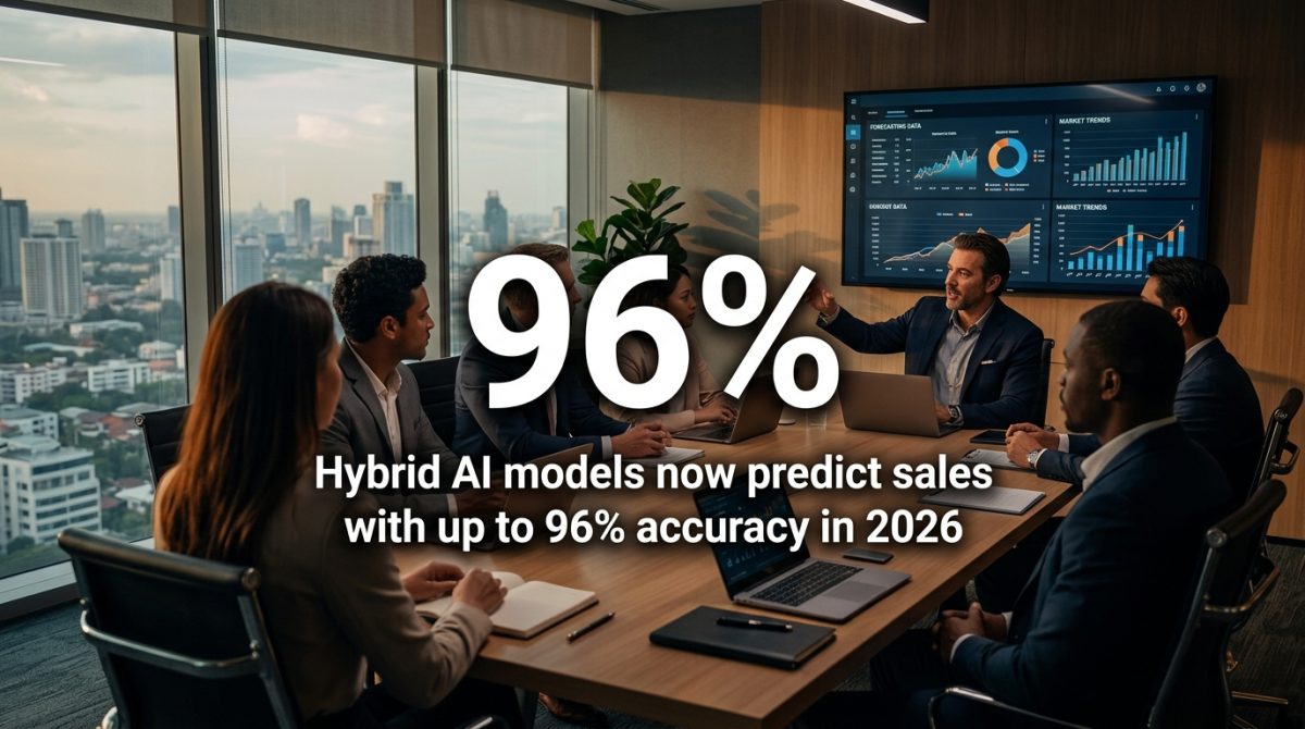 AI-Driven B2B Sales Forecasting Hits 96% Accuracy—Here’s The 2026 Playbook