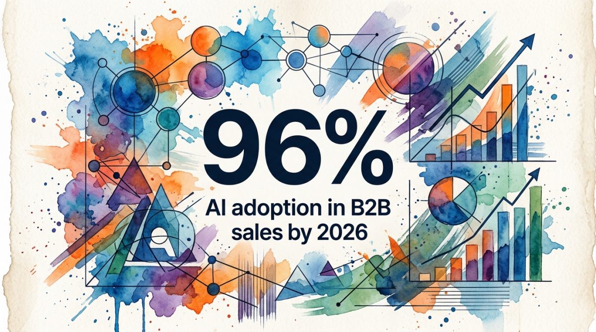 96% AI Surge: The Data-First Blueprint for B2B Sales in 2026