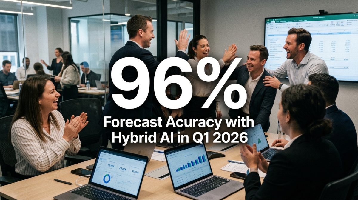 96% Forecast Accuracy: The Agentic AI Sales Shift No Leader Can Afford to Miss