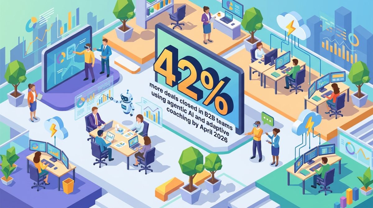 42% More Deals: How Agentic AI and Real-Time Coaching Are Firing Up B2B Sales Teams in 2026