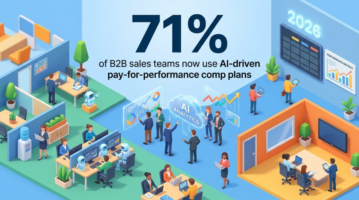 71% Switch to AI Pay-for-Performance: How 2026 B2B Sales Comp Got Smarter