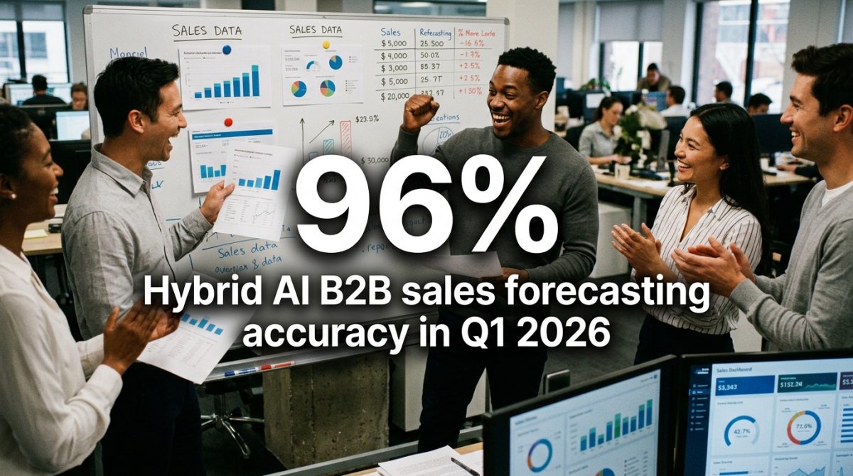 Hybrid AI Models Boost B2B Sales Forecasting Accuracy to 96% in Q1 2026