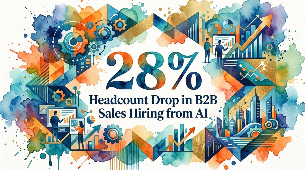 AI Automation Cut B2B Sales Headcount 28%. What Happened Next Changed Everything.