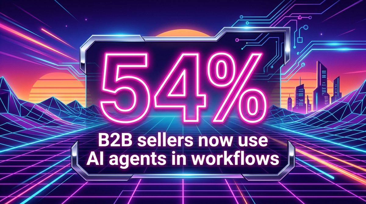 The 54% Switch: Why Agentic AI Is Tearing Up Old B2B Sales Playbooks in 2026