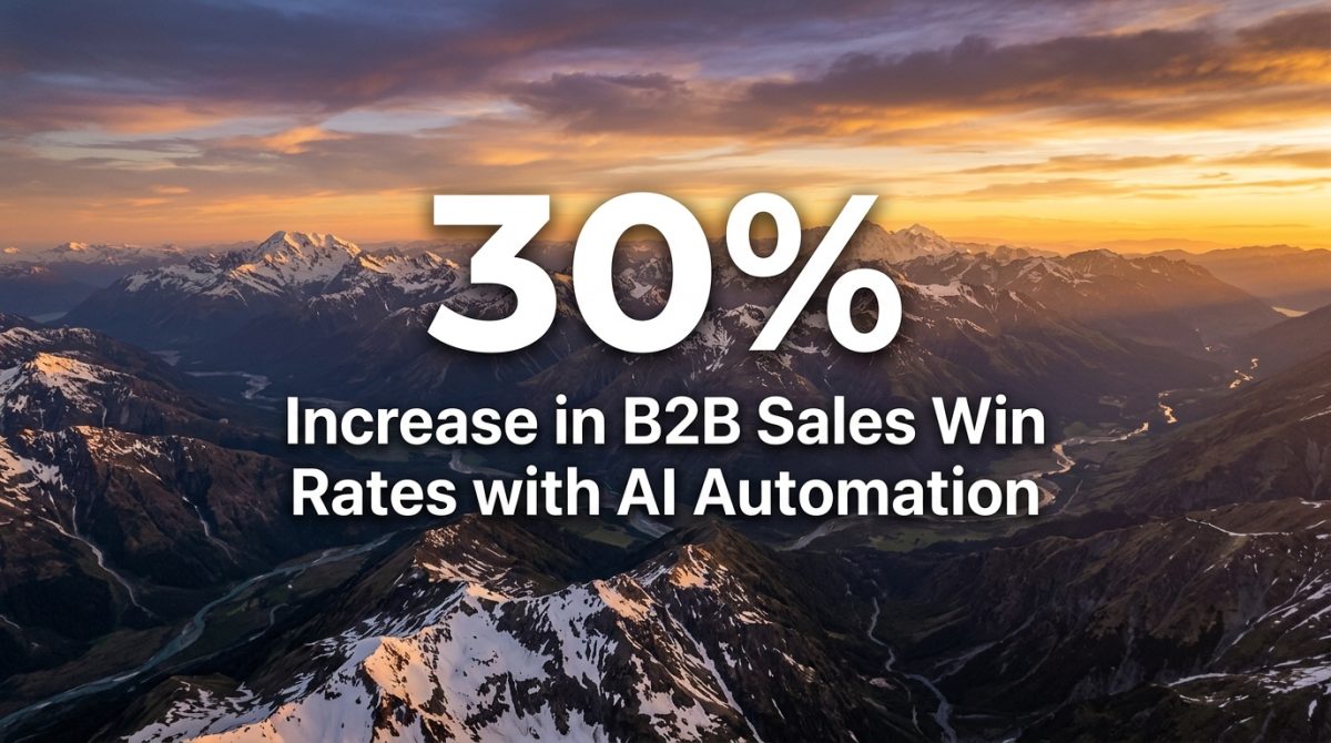 How AI Automation Drove a 30% B2B Sales Win Rate Surge in 2026 (And Why Your Team Could Miss Out)